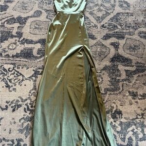 Windsor Green Sweetheart Maxi Gown